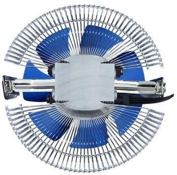 Cooler Aerocool Verkho I 90W 4пин, 775/1155, 12.2-29.7дБ, 1200-2500об/мин, Al PWM/ Clip