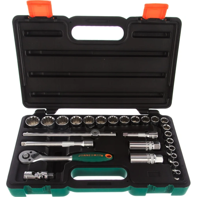 Набор торцевых головок Super Tech 3/8"DR Jonnesway S68H3126S