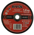 Отрезной диск Bivol T41-180x1.8x22.2 BVL4118018 диаметр диска: 180 мм, диаметр посадочного отверстия: 22.2 мм, обрабатываемый материал: металл