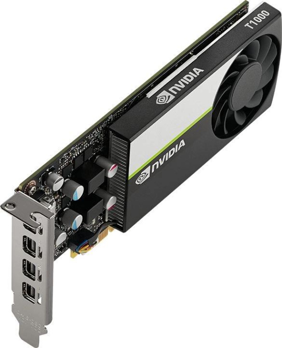 Видеокарта PNY PCI-E 3.0 T1000 NVIDIA T1000 8Gb 128bit GDDR6 1065/10000 mDPx4 HDCP Bulk low profile