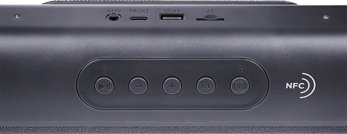 Колонка порт. Ural ТТ М100+ серый 6W 1.1 BT/3.5Jack/USB-C 10м 1200mAh УРАЛ ТТ М100+ СЕРЫЙ