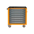 Инструментальная тележка Toollbox с центральным замком серии standart TBS-8 RAL 2008