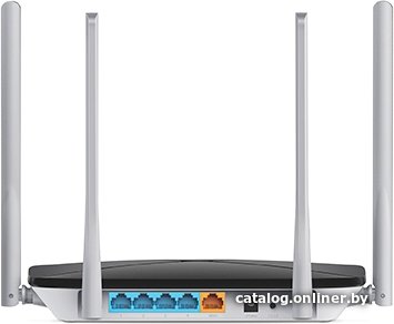 Роутер беспроводной Mercusys AC12 AC1200 10/100BASE-TX черный