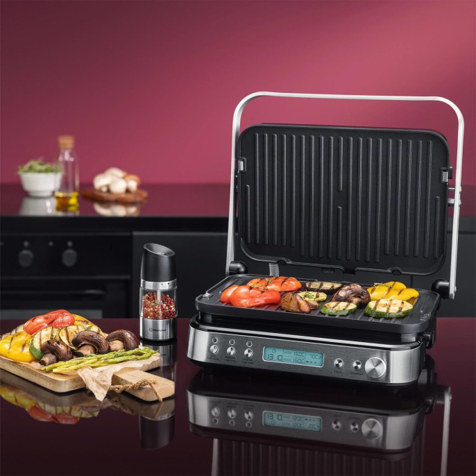 Электрогриль Rondell RDE-1702 серебристый