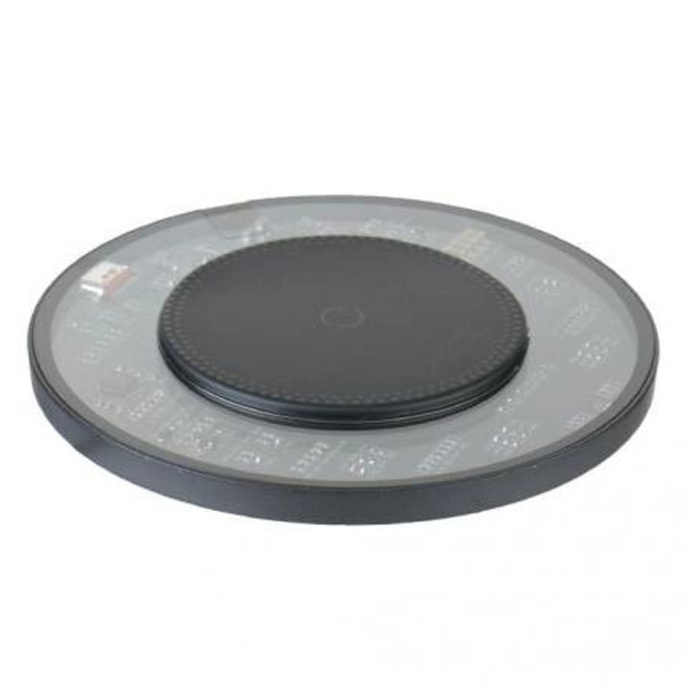 Беспроводное зарядное устройство Baseus BS-W530 Simple 2 15W с кабелем Type-C 1м Cluster Black CCJJ050001 быстрая зарядка, съемный кабель, 5V 2A, 9V 2A, 12V 2A, частота передачи 110-205кГц