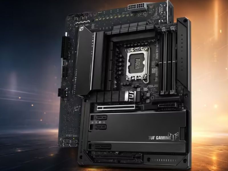 ASUS анонсировала материнскую плату Z890 с невидимыми разъёмами питания
