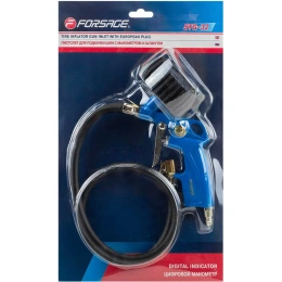 Пистолет для подкачки шин Forsage с манометром и шлангом 0.76 м F-STG-32(26642)