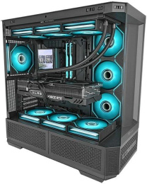 Вентилятор для корпуса Thermaltake Swafan 120 EX Infinity ARGB 120х120x25 черный 4-pin 32дБ CL-F264-PL12SW-A Ret