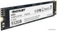 Накопитель SSD M.2 2280 M PCI Express 3.0 x4 Patriot 512GB P300 P300P512GM28 1700/1200 MBps TLC