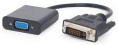 Переходник DVI NINGBO DVI-D (m) -  VGA (f),  GOLD ,  0.23м