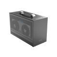 Корпус Case PCCooler I100 PRO MESH GY, Micro-Tower, Mesh, no fans, 1xUSB-C 3.1, SFX PSU Support, mITX Grey