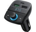 Зарядное устройство автомобильное UGREEN CD229 (80910) FM&Bluetooth Transmitter&Car Charger + TF Slot. Цвет: черный