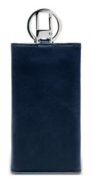 Ключница Piquadro Blue Square, кожа натуральная, синий [pc1397b2/blu2]