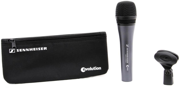 Микрофон проводной Sennheiser E 835-S черный