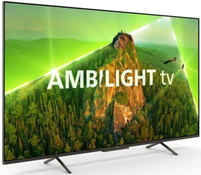 Телевизор LED Philips 55" 55PUS8108/60 Series 8 хром 4K Ultra HD 60Hz DVB-T DVB-T2 DVB-C DVB-S DVB-S2 USB WiFi Smart TV RUS