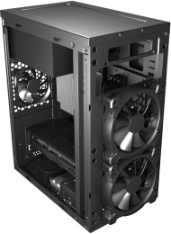 Корпус mATX Digma DCC-MN306, Mini-Tower, без БП,  черный