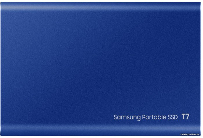 Внешний SSD 1Tb Samsung T7 MU-PC1T0H/WW, USB Type-C, Blue