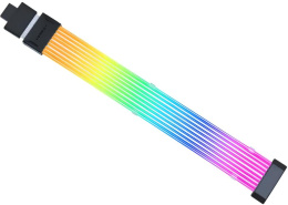 Кабель Lian Li Strimer Wireless 24P Черный G89.PW24-1W-T.00 поддержка L-Wireless Sync, материал: силикон/TPE, размер кабеля: 260мм, размер: 315×18.3x60мм, контроллер