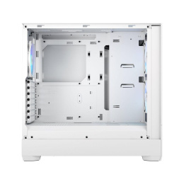 Корпус Case Fractal Design Pop Air RGB TG Clear Tint, Midi-Tower, 3x120mm RGB, 2xUSB-A 3.2 ATX, mATX, mITX White FD-C-POR1A-01