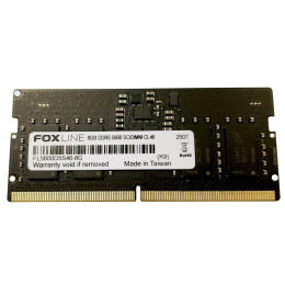 Память оперативная Foxline SODIMM 8GB 5600 DDR5 CL 46 (FL5600D5S46-8G)
