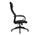 Кресло Кресло руководителя CH-607, на колесиках, сетка/ткань, черный [ch-607/black] 1751569