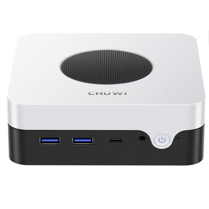 Chuwi LarkBox X Nettop [CWI556PI3] { i3 1220P 1.5Ghz /8192Mb/256SSDGb/Int:Intel UHD Graphics/BT/WiFi/war 1y/0.4kg/Grey+White/Win11Pro }