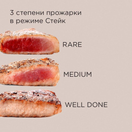 Электрогриль РЕДМОНД SteakMaster,  GM300 серый
