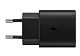 Сетевое зарядное устройство Samsung EP-TA800, без кабеля, Power Delivery 25 Вт, чёрный