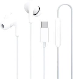 Наушники Xiaomi Type-C Earphones M2413E1 BHR8931GL (белый, международная версия) внутриканальные, портативные, 20-20000 Гц, кабель 1.3 м