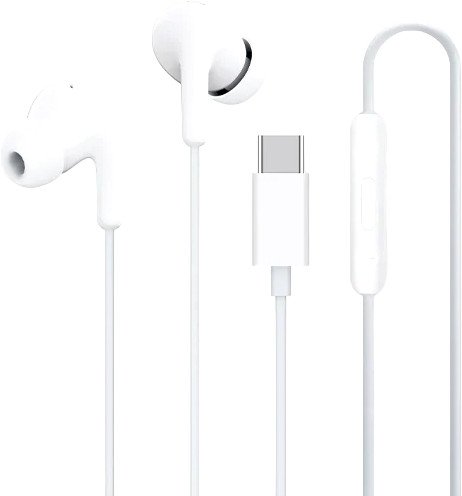 Наушники Xiaomi Type-C Earphones M2413E1 BHR8931GL (белый, международная версия) внутриканальные, портативные, 20-20000 Гц, кабель 1.3 м
