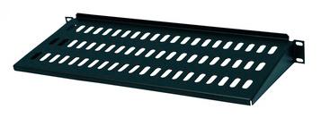 Полка стационарная NT SC200 B 081957 1U нагр.:25кг. 19" 200мм черный упак.:1шт
