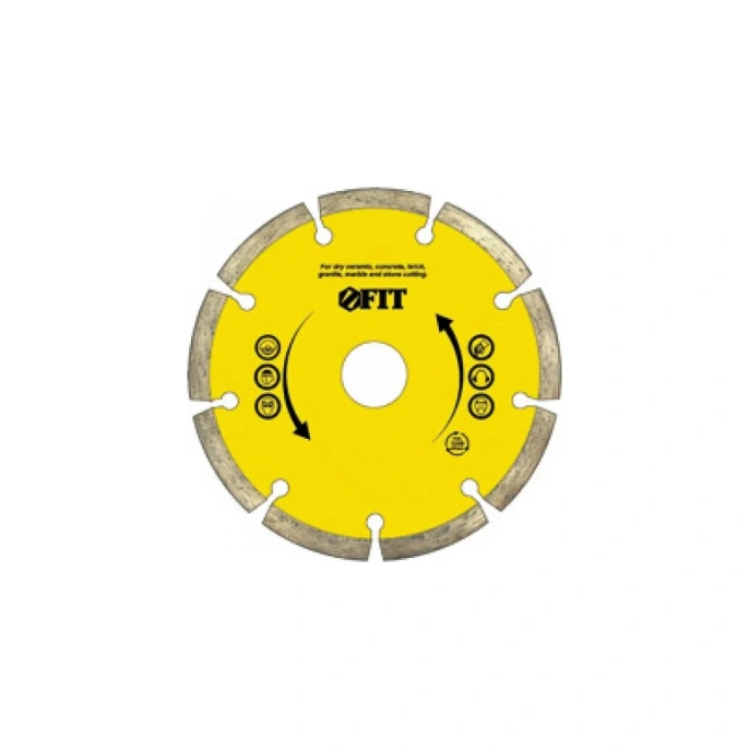 Диск алмазный отрезной (150 мм; 22.2 мм) для угловых шлифмашин Fit 37464