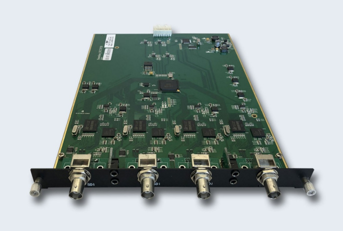 TNTV/TNT MMS-4O-SDI Карта интерфейсная, SDI+AUDIO, 4 внешних выходных порта: SDI, интегрированный конвертер видеоразрешений/scaler;для коммутаторов серии MMS-xxxxIPB