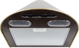 Вытяжка каминная Elikor Эпсилон 50П-430-П3Л медный антик/золотистый управление: ползунковое 1 мотор
