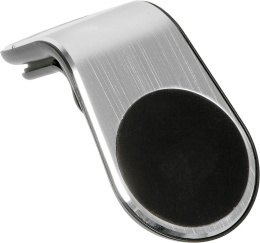 NONAME Держатель LuxCase магнитный серебристый для для смартфонов и навигаторов 98803