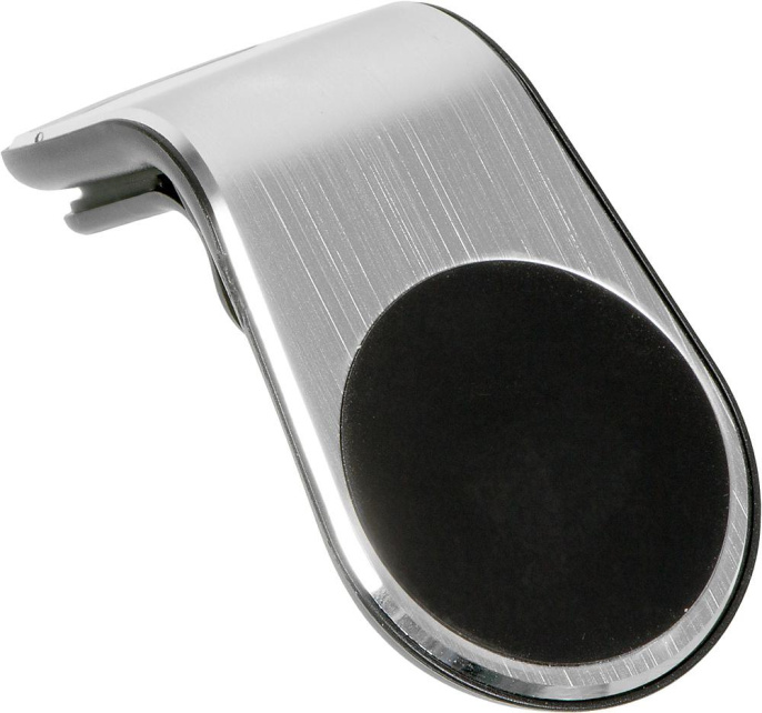 NONAME Держатель LuxCase магнитный серебристый для для смартфонов и навигаторов 98803