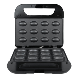 Орешница RageX R760-000 750 Вт, количество порций: 12 половинок, тип выпечки: орешки, индикация питания и готовности к работе, материал корпуса: пластик, длина кабеля: 0.8 м, цвет: черный