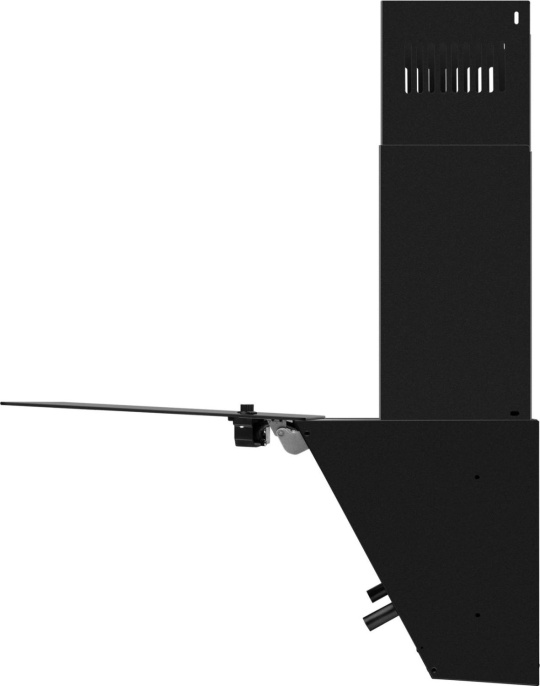 Вытяжка каминная WEISSGAUFF Lyra BL,  кнопочное управление,  черный [429928]