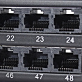 Патч-панель 19", 24 порта RJ-45, кат.5e, W&T Krone IDC, 1U WT-2178A-KR