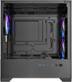 Корпус Azza AEROHEX-M черный без БП mATX 8x120mm 2x140mm 1xUSB2.0 2xUSB3.0 audio bott PSU (CSAZ-203A03M)
