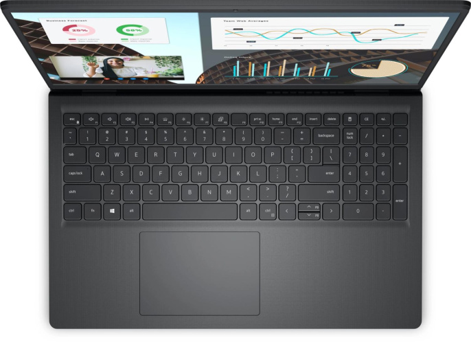 Ноутбук Dell Vostro 3530 Core i3 1305U 8Gb SSD512Gb Intel UHD Graphics 15.6" WVA FHD 1920x1080 Linux Ubuntu black WiFi BT Cam 3530-3640