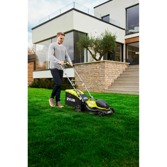 Бесщеточная газонокосилка Ryobi ONE+ RY18LMX37A-150 5133004582