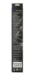 Коврик для мыши Oklick OK-FP0350 (M) черный, ткань, 350х280х2мм
