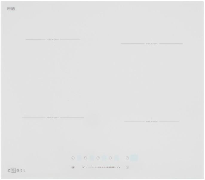 Индукционная варочная поверхность Zugel ZIH604W белый