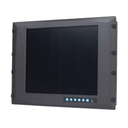 Промышленная мониторная панель FPM-3171G-R3BE 8U Rackmount 17" SXGA with Resistive Touchscreen, Direct-VGA and DVI Ports, and Wide Operating Temperature Range, Advantech