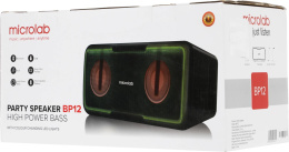 Колонка портативная Microlab BP12, 20Вт, черный