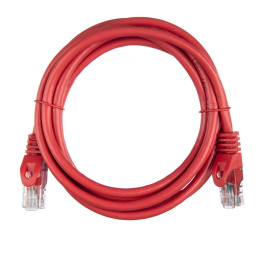 Патч-корд ACD-LPU5E-20R Cat5e UTP 24AWG 4Pair, 7/0.18мм CCA Красный, 2.0м, 741531