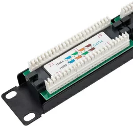 Патч-панель Rexant 04-0021 19" 1U 24xRJ45 кат.5E UTP