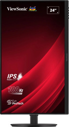 23.8" Монитор ViewSonic VA2408-HDJ,  1920x1080,  IPS,  100Гц,  1хHDMI,  1хDP,  черный