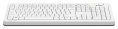 Клавиатура A4TECH Fstyler FKS10, USB, мембранная,  белый/серый [fks10 white]